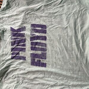 American Eagle Outfitters Purple and Green Short Sleeve Tee